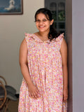 Floral ruffle
